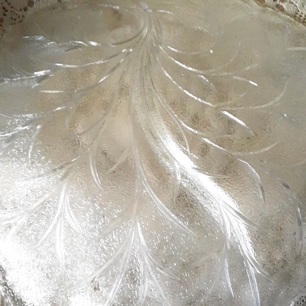 Vintage Indiana glass Relish dish and veggie tray